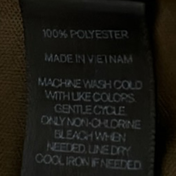 Express, Casual, Front/Back Keyhole, Long Sleeve jumpsuit, Multi, Size 6 - Picture 9 of 10